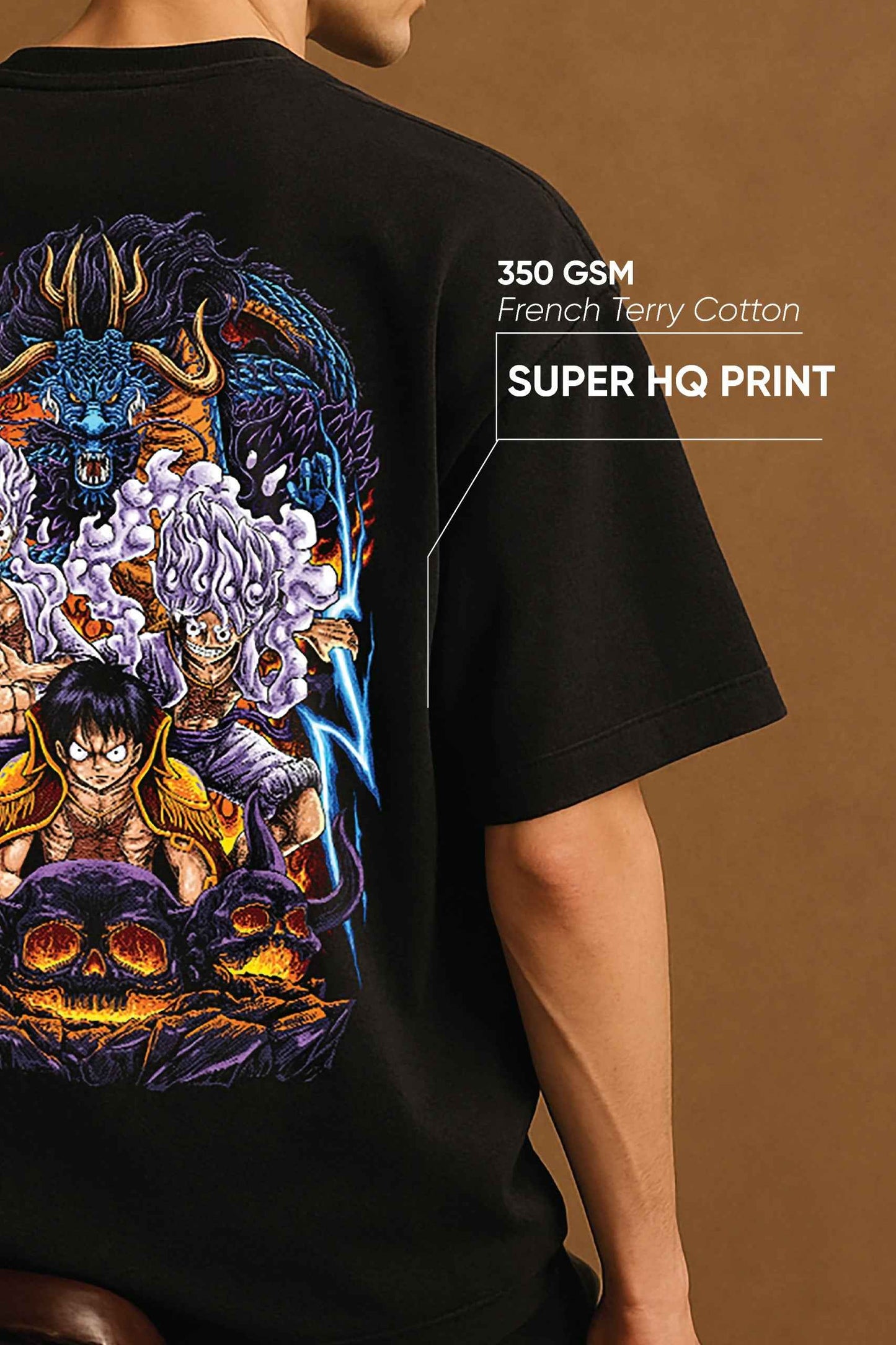 One Piece Unisex Oversized T-Shirt