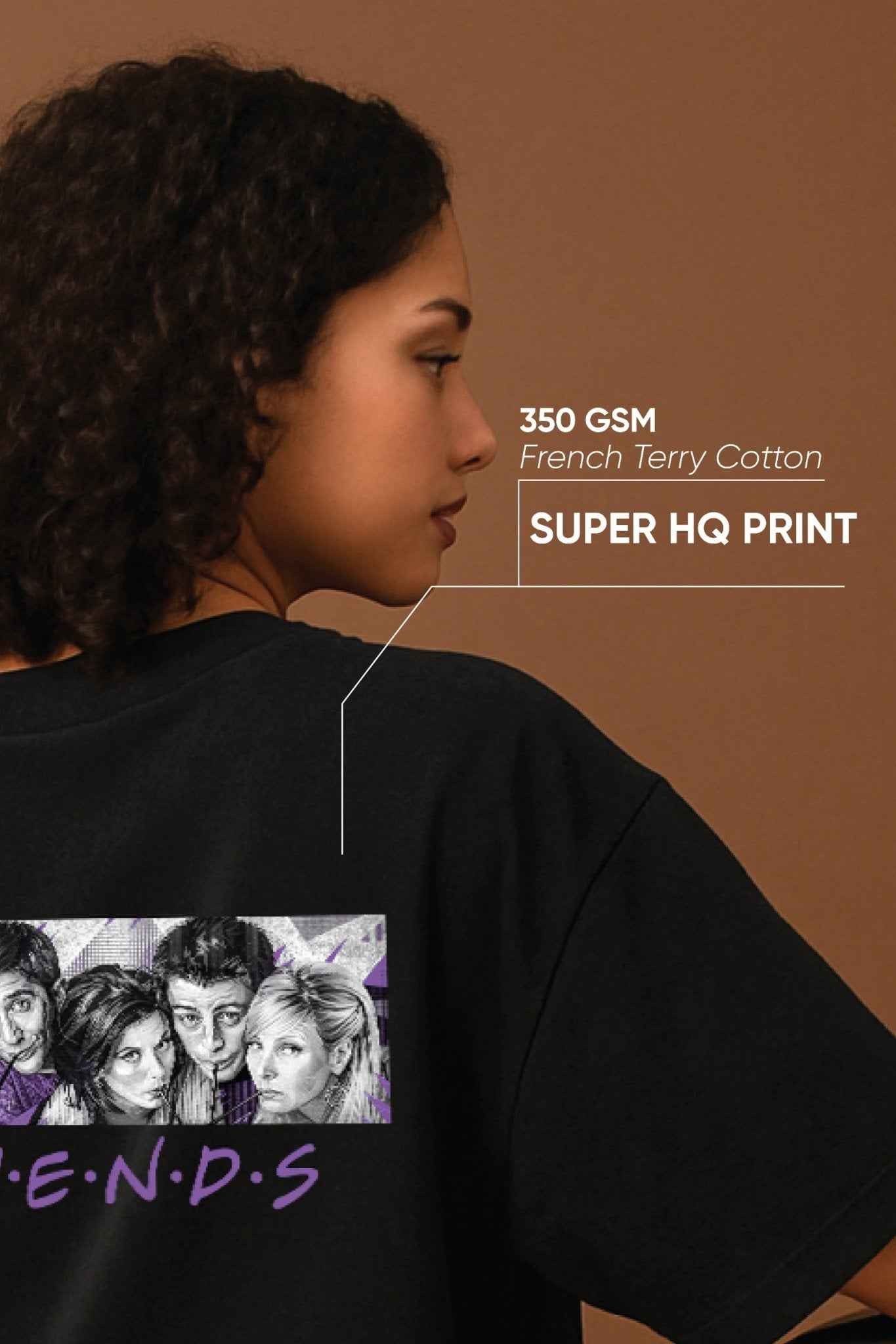 Friends Unisex Oversized T-Shirt