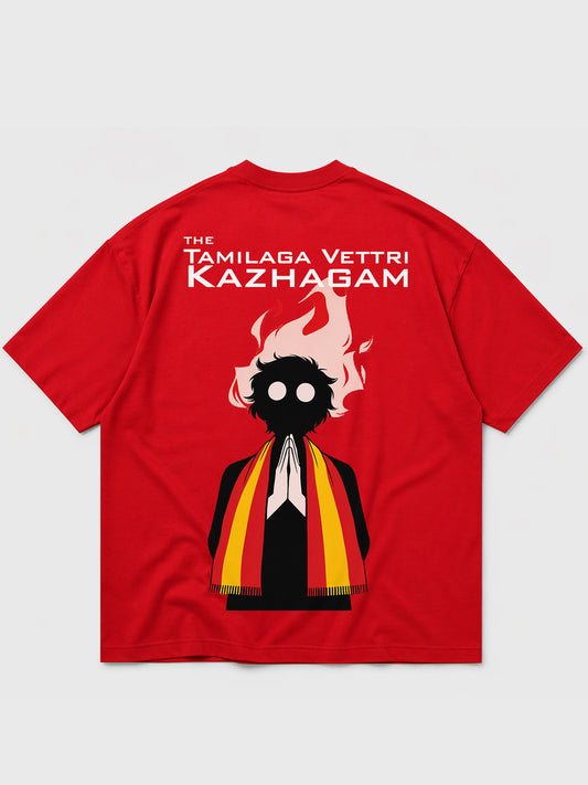 TVK fan edition- 1 Oversized Tee!