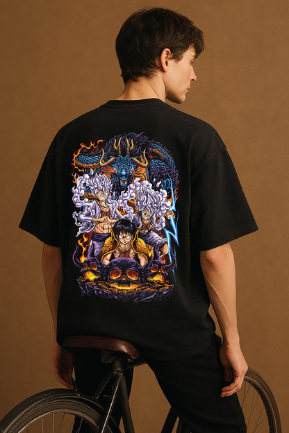 One Piece Unisex Oversized T-Shirt