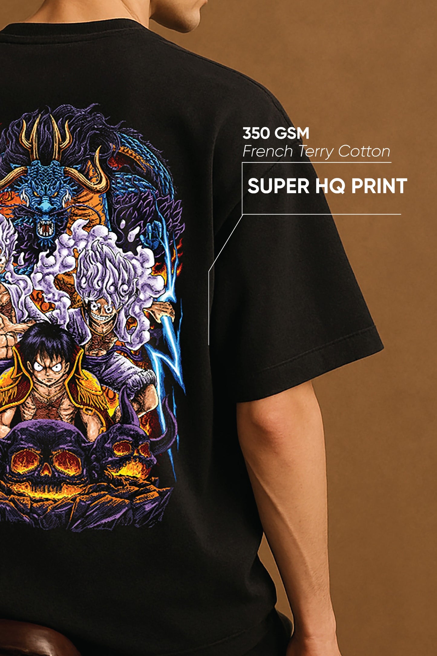 One Piece Unisex Oversized T-Shirt