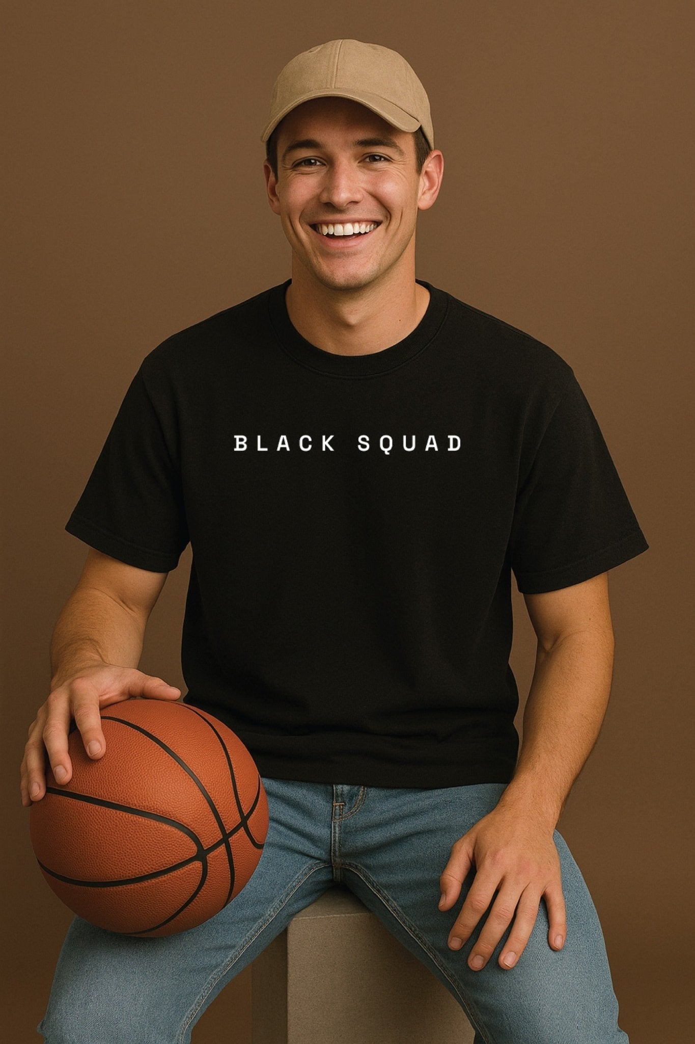 Unisex oversized black t-shirt 350 GSM drop - shoulder – Blue Nova India