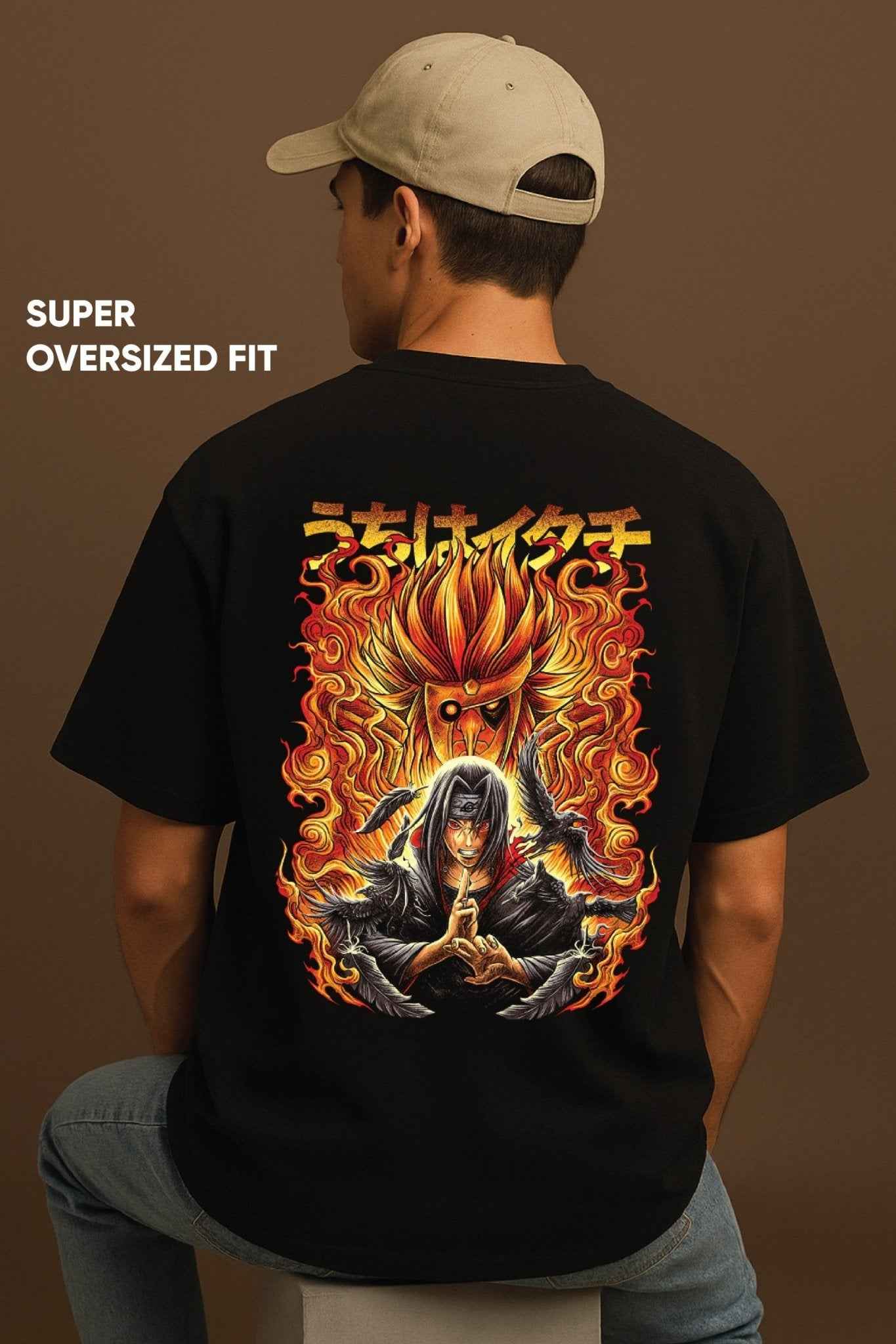 Itachi Uchiha Unisex Oversized T-Shirt